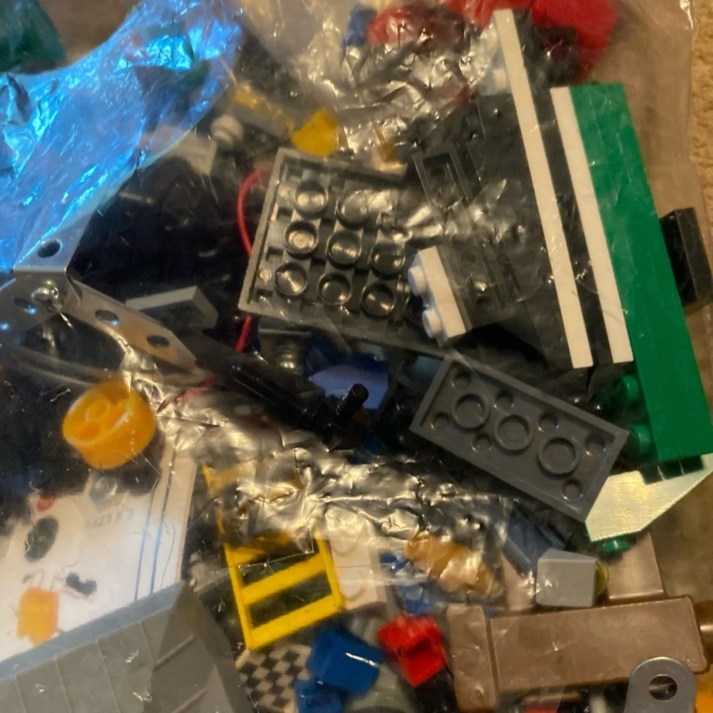 Lego Building Set Classic Blocks box + random Lego pieces
